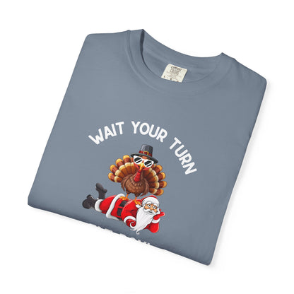 Funny Holiday T-Shirt | Thanksgiving Tee I Merry Christmas Tee | Humorous Unisex Graphic Top | Family Reunion Apparel