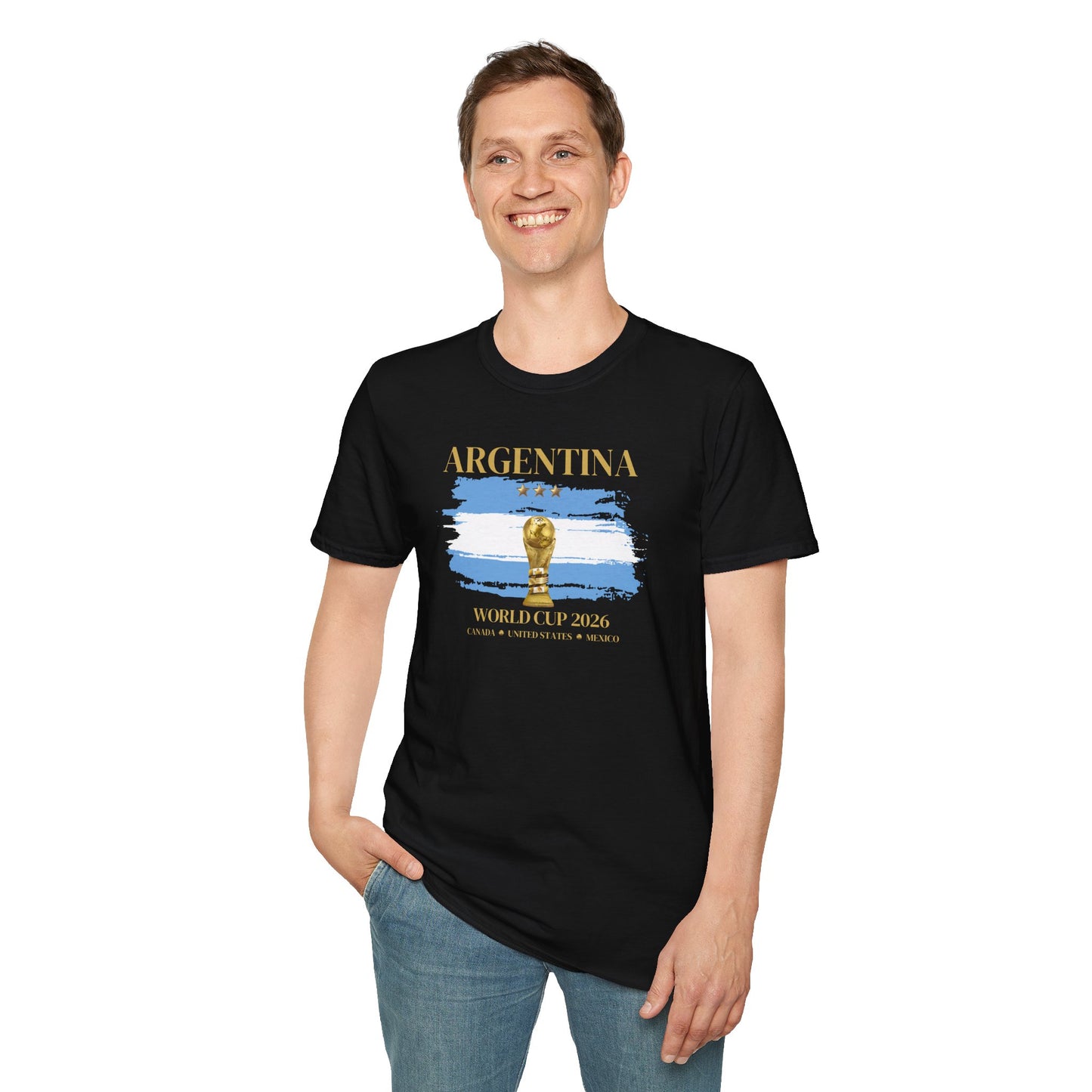 Unleash Your Argentine Passion! The Ultimate Football Fan T-shirt! World Cup 2026 Here We Come!