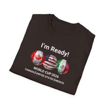 Canada, United States, and Mexico! This World Cup 2026 Is Louder Than Ever! Let's Make History With This Unisex Softstyle T-Shirt!