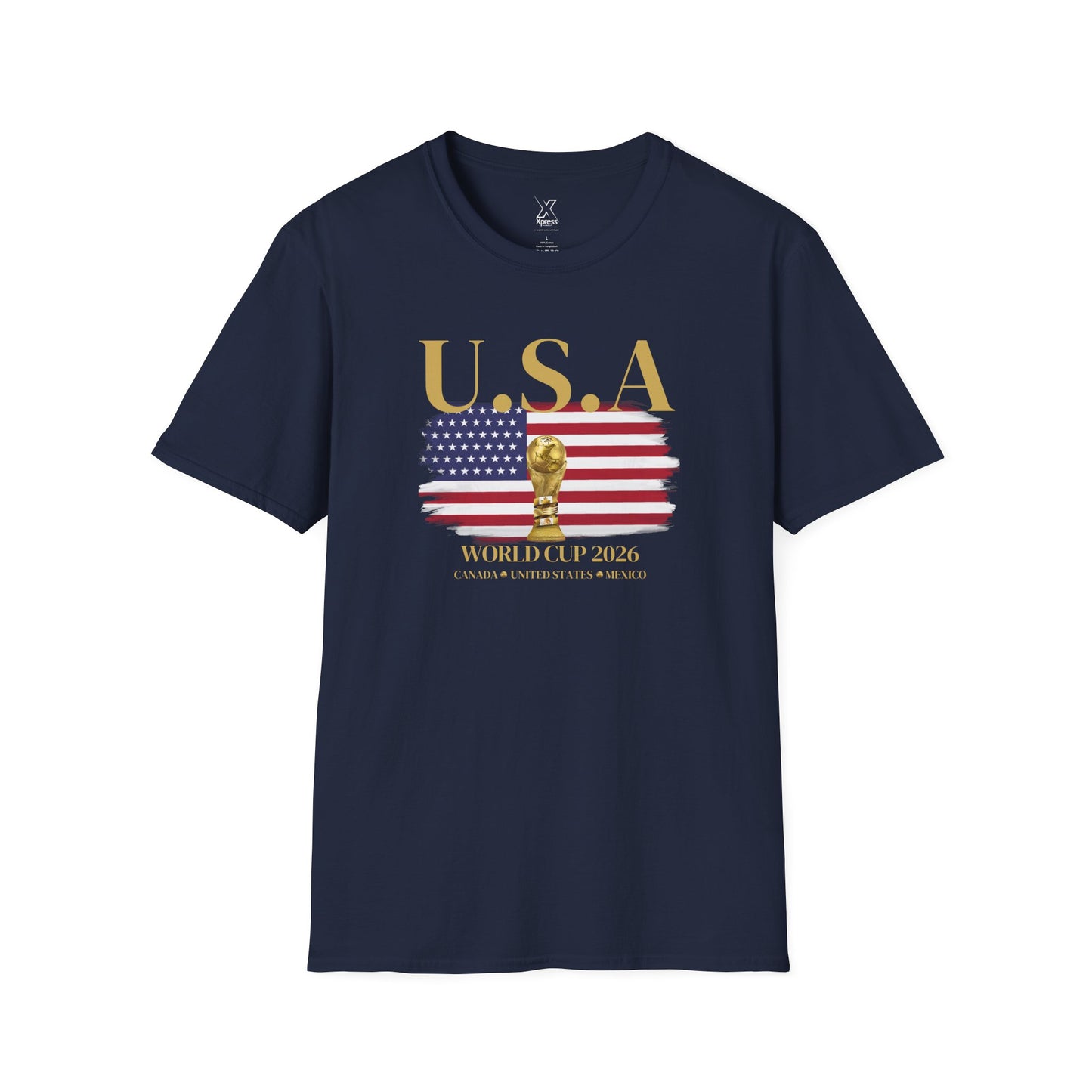 USA World Cup 2026 Fan Tee!. Show Your U.S.A Team Spirit in Style! Soccer Fan T-Shirt, Soft style Tee, Sports Apparel, Gift for Sports Lovers.